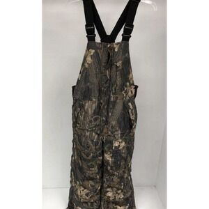 Bushmaster Men's Camo Reversible‎ Bibs Large 34x43 Hunting Fishing Outdoors